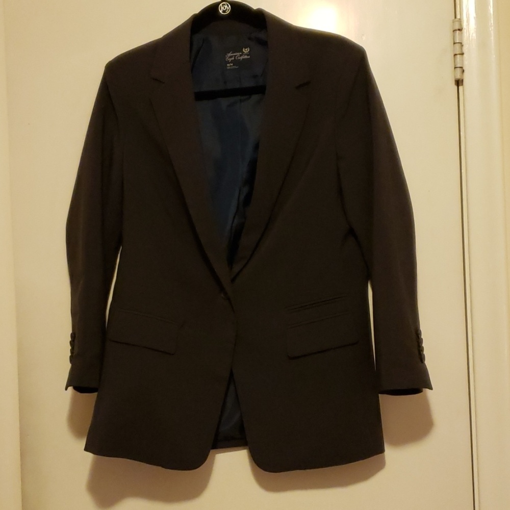 American eagle blue boyfriend style blazer